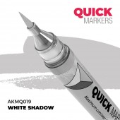 AK Interactive AKMQ019 WHITE SHADOW - QUICK MARKER (Box 6 units)