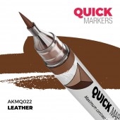 AK Interactive AKMQ022 LEATHER - QUICK MARKER (Box 6 units)