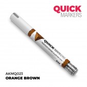 AK Interactive AKMQ023 ORANGE BROWN - QUICK MARKER (Box 6 units)