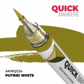 AK Interactive AKMQ024 PUTRID WHITE - QUICK MARKER (Box 6 units)