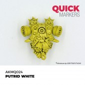 AK Interactive AKMQ024 PUTRID WHITE - QUICK MARKER (Box 6 units)