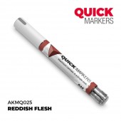 AK Interactive AKMQ025 REDDISH FLESH - QUICK MARKER (Box 6 units)