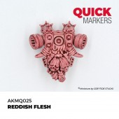 AK Interactive AKMQ025 REDDISH FLESH - QUICK MARKER (Box 6 units)