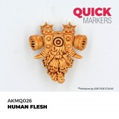 AK Interactive AKMQ026 HUMAN FLESH - QUICK MARKER (Box 6 units)