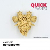 AK Interactive AKMQ027 BONE BROWN - QUICK MARKER (Box 6 units)