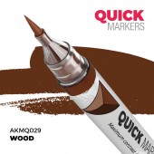AK Interactive AKMQ029 WOOD - QUICK MARKER (Box 6 units)