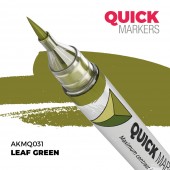 AK Interactive AKMQ031 LEAF GREEN - QUICK MARKER (Box 6 units)