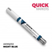 AK Interactive AKMQ032 NIGHT BLUE - QUICK MARKER (Box 6 units)