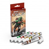 AK Interactive AKMQ106 ORCS QUICK MARKERS SET
