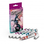 AK Interactive AKMQ109 DRAGONS & BEASTS QUCK MARKERS SET