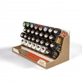 AK Interactive AKORG35 MODULAR ORGANIZER 35ml_Capacity for 30 jars