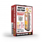 AK Interactive DZ024 ROUTE 66 GAS PUMP