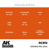 AK Interactive RC812 Orange RAL 2004 17 ml.