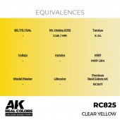 AK Interactive RC825 Clear Yellow 17 ml.