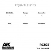 AK Interactive RC827 Solid White 17 ml.