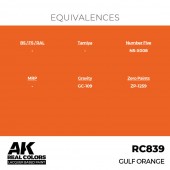AK Interactive RC839 GULF Orange 17 ml.
