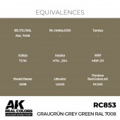 AK Interactive RC853 Graugrun-Grey Green RAL 7008 17 ml.