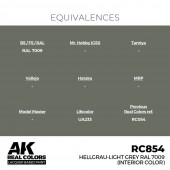 AK Interactive RC854 Hellgrau-Light Grey RAL 7009 (interior color) 17 m
