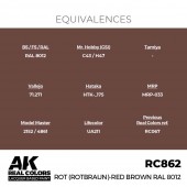 AK Interactive RC862 Rot (Rotbraun)-Red Brown RAL 8012 17 ml.