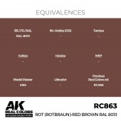AK Interactive RC863 Rot (Rotbraun)-Red Brown RAL 8013 17 ml.