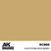 AK Interactive RC868 Light Stone No.61 (BS381) 17 ml.