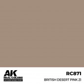 AK Interactive RC871 Bristish Desert Pink ZI 17 ml.