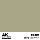 AK Interactive RC872 British Light Mud 17 ml.