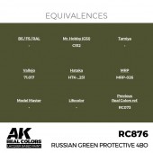 AK Interactive RC876 Russian Green Protective 4BO 17 ml.