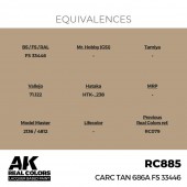 AK Interactive RC885 CARC Tan 686A FS 33446 17 ml.