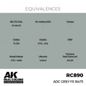 AK Interactive RC890 ADC Grey FS 16473 17 ml.