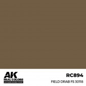 AK Interactive RC894 Field Drab FS 30118 17 ml.