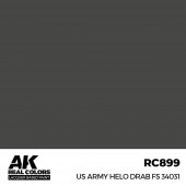AK Interactive RC899 US Army Helo Drab FS 34031 17 ml.