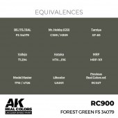 AK Interactive RC900 Forest Green FS 34079 17 ml.