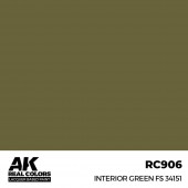 AK Interactive RC906 Interior Green FS 34151 17 ml.