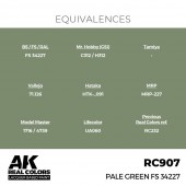AK Interactive RC907 Pale Green FS 34227 17 ml.