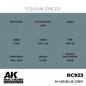 AK Interactive RC923 M-485 Blue Grey 17 ml.