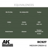 AK Interactive RC927 Medium Green 42 17 ml.