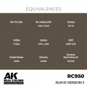AK Interactive RC950 RLM 81 Version 3 17 ml.