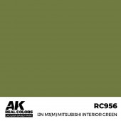 AK Interactive RC956 IJN M3 (M) MITSUBISHI Interior Green 17 ml.