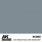 AK Interactive RC963 RAF Medium Sea Grey BS381C/637 17 ml.