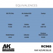 AK Interactive RC965 RAF Azure Blue 17 ml.