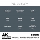 AK Interactive RC969 RAF Extra Dark Sea Grey BS381C/640 17 ml.