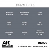 AK Interactive RC970 RAF Dark Sea Grey BS381C/638 17 ml.