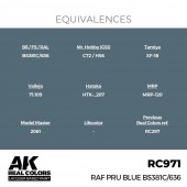 AK Interactive RC971 RAF PRU Blue BS381C/636 17 ml.