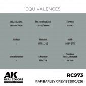 AK Interactive RC973 RAF Barley Grey BS381C/626 17 ml.