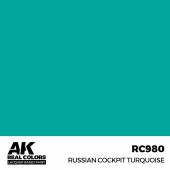 AK Interactive RC980 Russian Cockpit Torquoise 17ml.