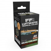 AK Interactive RCS104 WWII Luftwaffe Tropical Colors SET
