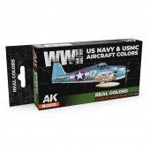 AK Interactive RCS111 WWII US Navy & USMC Aircraft Colors SET