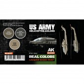 AK Interactive RCS121 US Army Helicopter Colors SET