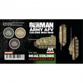 AK Interactive RCS125 German Army AFV Colors 1943-1945 SET